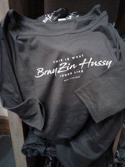 BrayZin Hussy Grey - Elbow Length Sleeve
